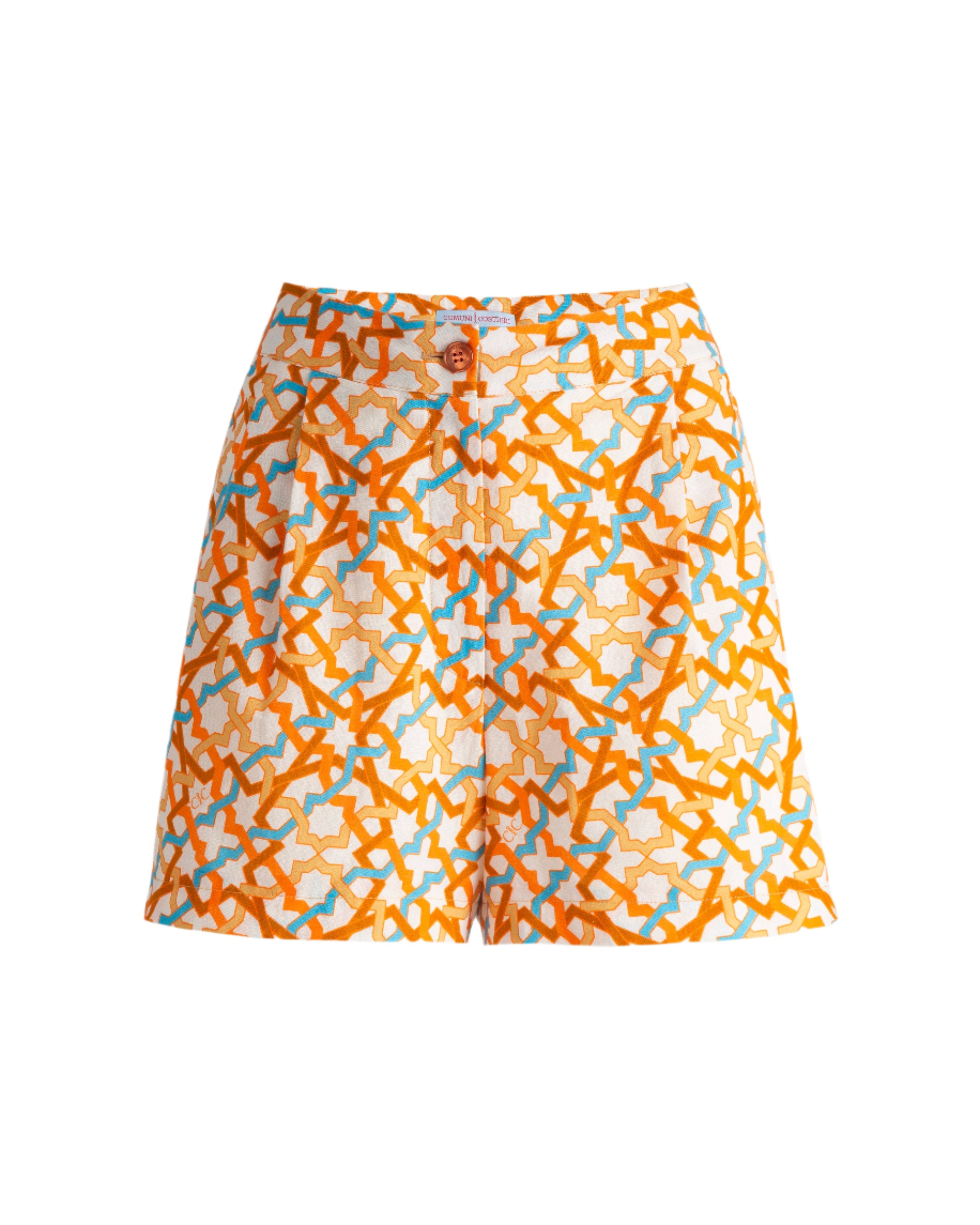 PRINTED SHORTS Amalfitana