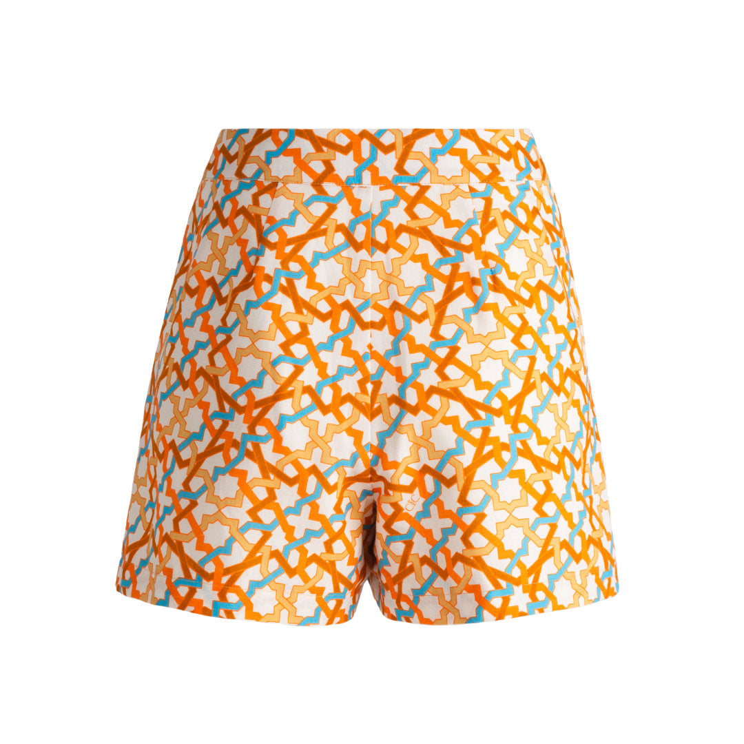 PRINTED SHORTS Amalfitana